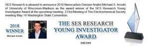 Award 2018 Home - SES Research Inc.