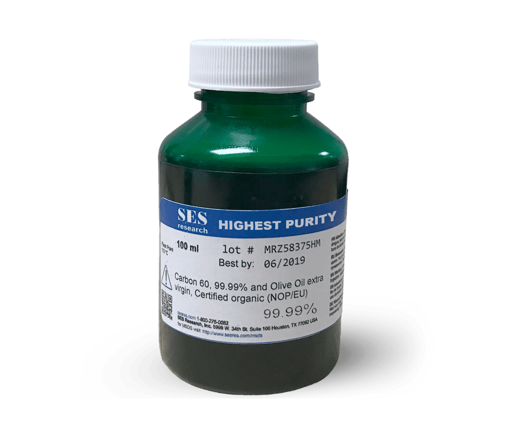 C60 Supplement Bottle - SES Research Inc.