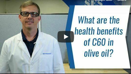 What are the health benefits of C60 in Olive Oil?