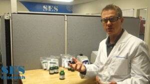Chris Burres at SES Research office